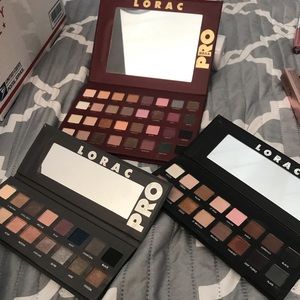 Lorac Pro Palette Lot. Bundle Of 3